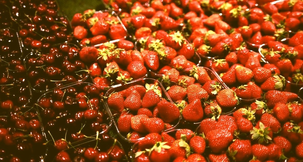Strawberry, Cherry, Fruit
