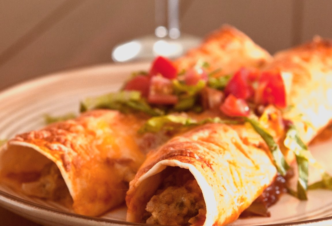 Recipe: Turkey & Zucchini Enchiladas