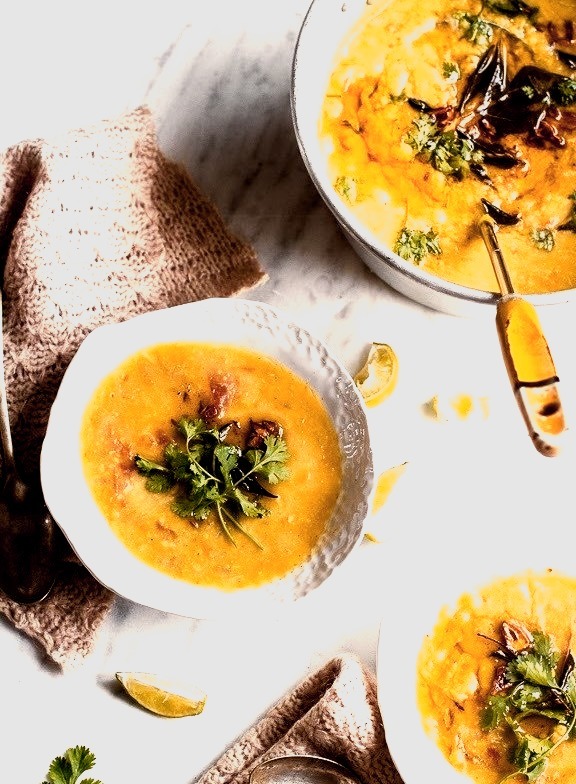 Tadka Dal Indian lentil soup