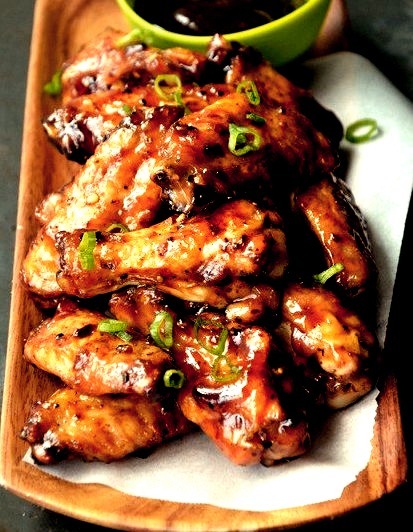 Crispy Baked Asian Chicken Wings