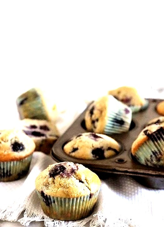 Blueberry Muffins {Gluten-Free} Ambrosia