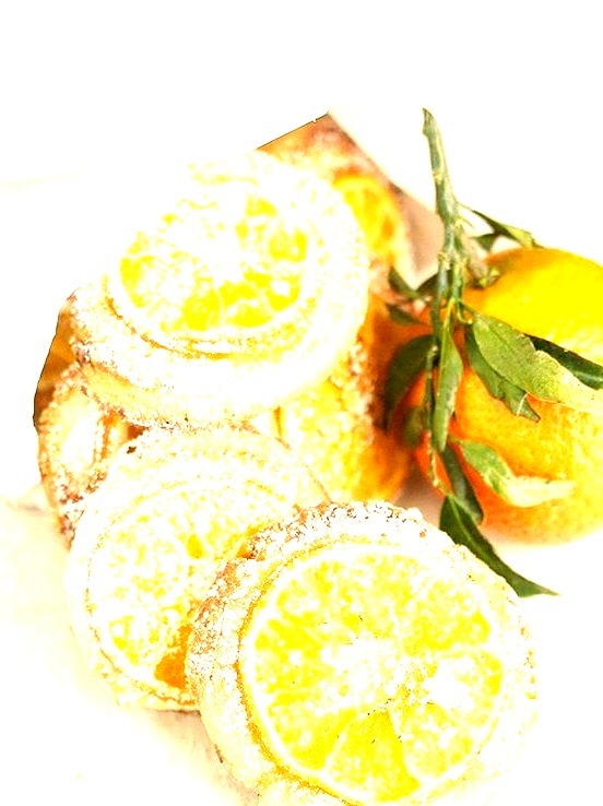 Mandarin Orange Tea Cookies
